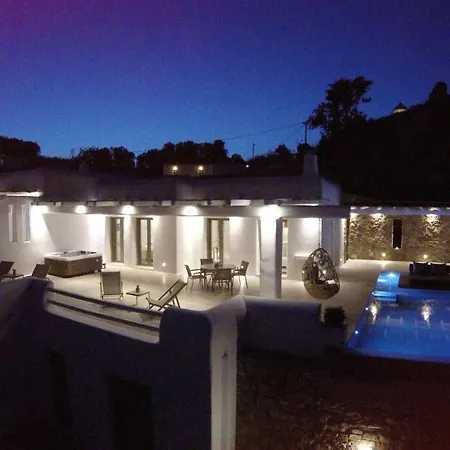 Villa Camelia I, Private Pool And Jacuzzi, Psarou